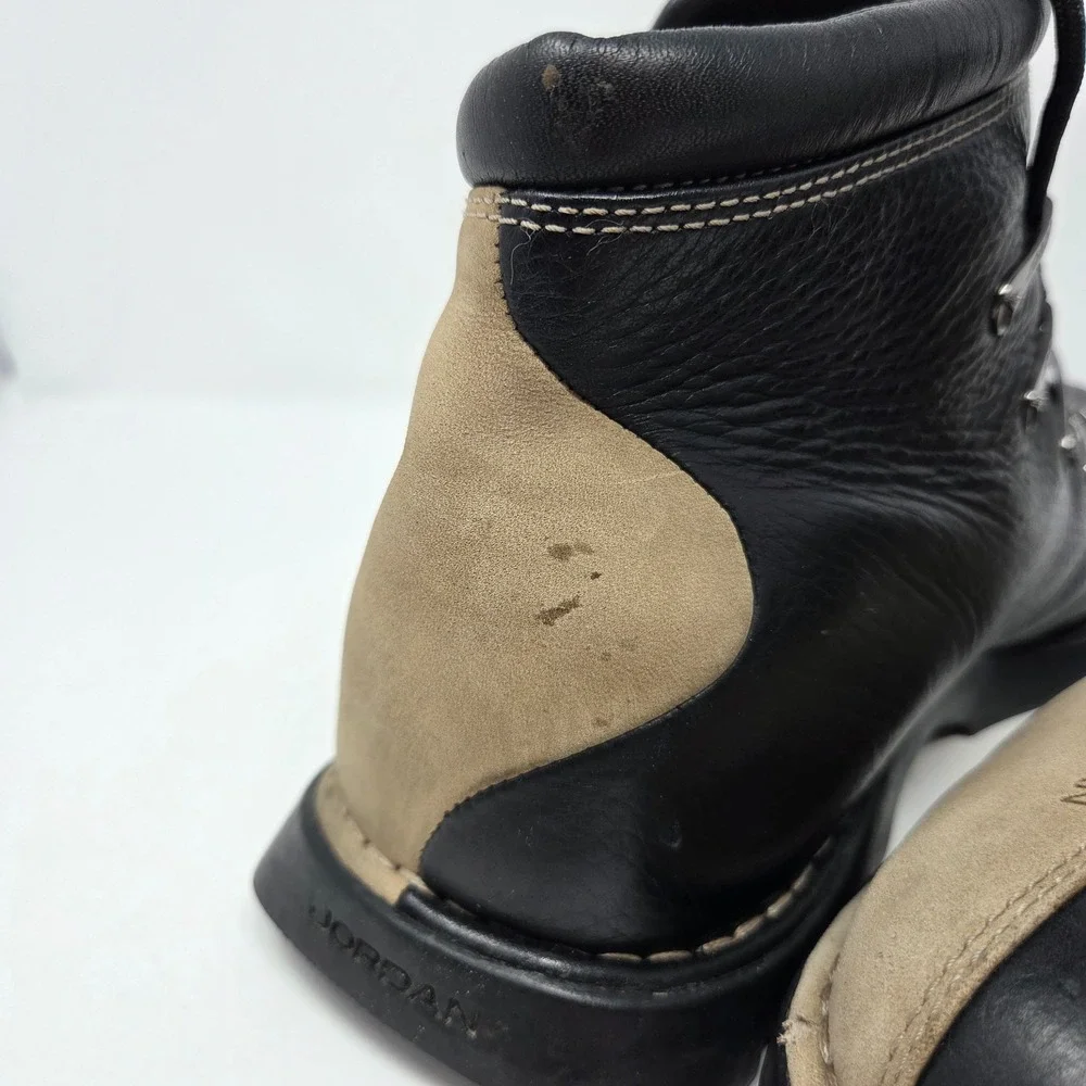 Vintage 2002 Nike Air Jordan Jumpman Two 3 Profiler Ankle Leather Boots Size 10